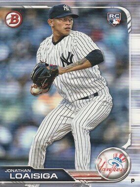 Jonathan Loaisiga - 2019 Topps Rookie Baseball Card